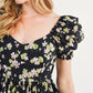 Bluivy - Freya Floral Babydoll Dress