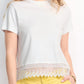 Sanctuary - Lace Remix Tee