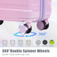 20'/24'/28' 3-Piece PC Spinner Wheel Luggage Set