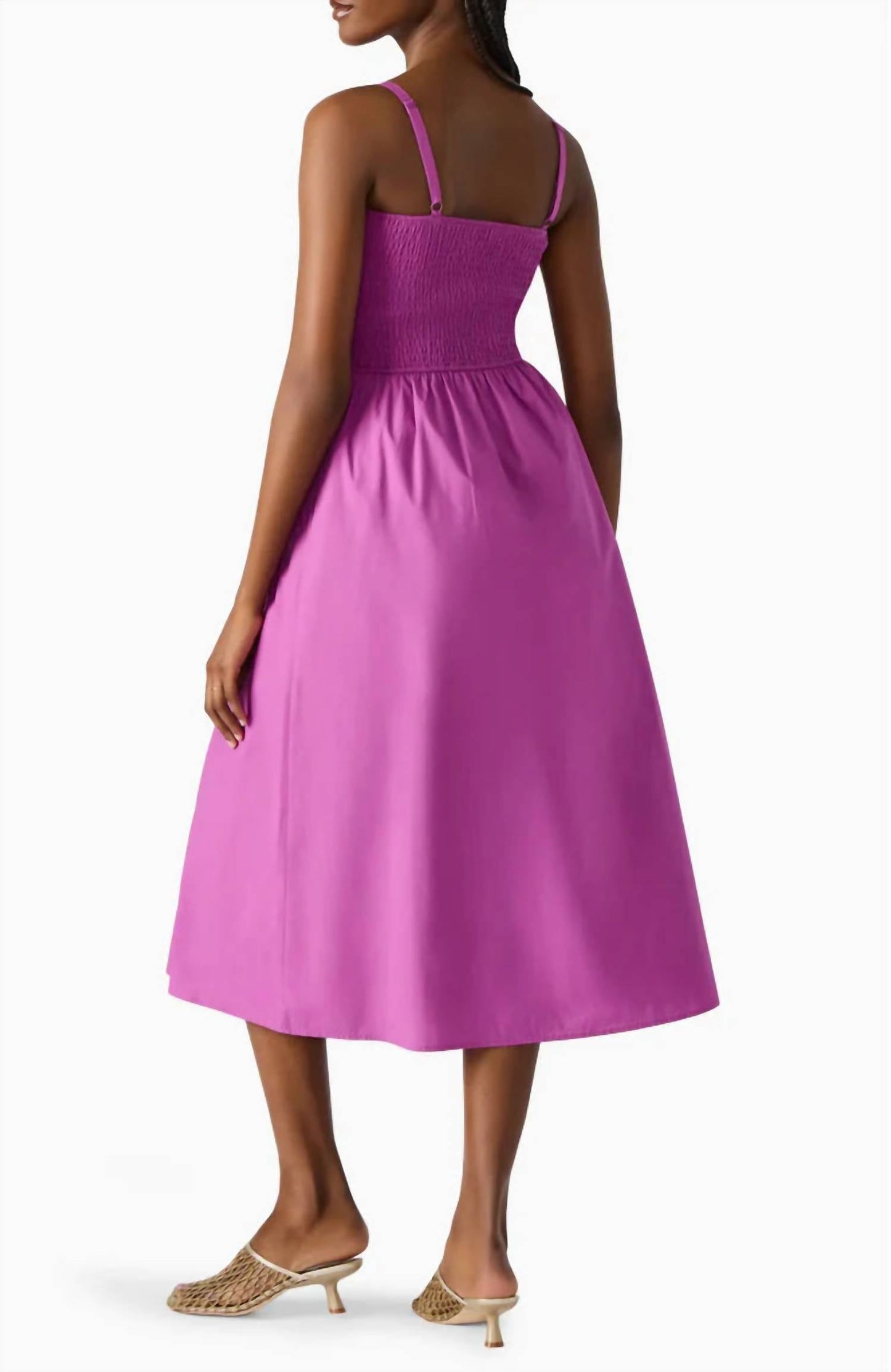 Steve Madden - Codie Smocked Midi Dress