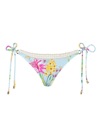 Pq Swim - Carrie Crochet Trim Tie Side Full Bottom