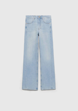 Bite Studios - Curved Denim Straight Leg Jeans