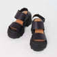 Ganni - WOMEN CLEATED PLATFORM SANDAL