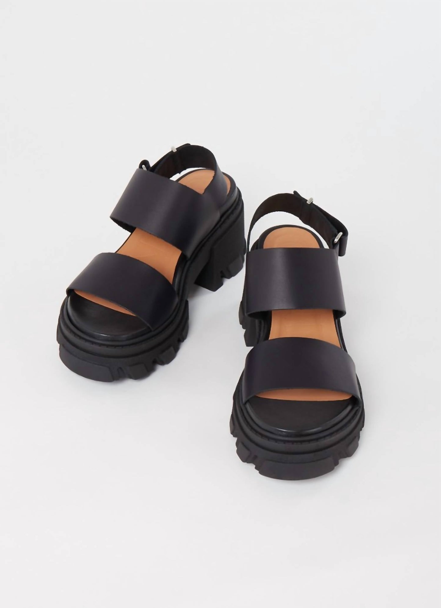 Ganni - WOMEN CLEATED PLATFORM SANDAL