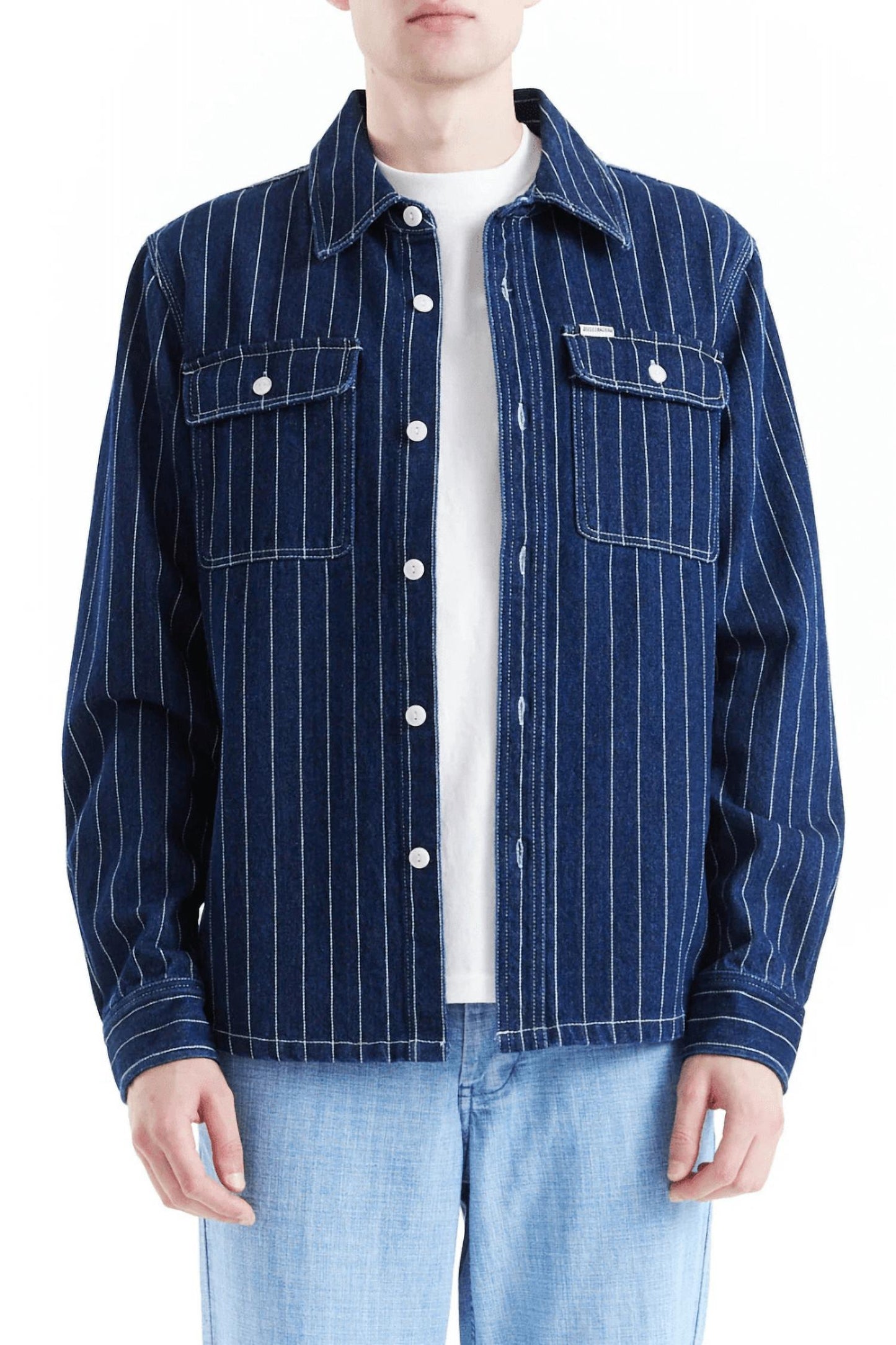 Deus Ex Machina - Vacay Stripe Denim Shirt