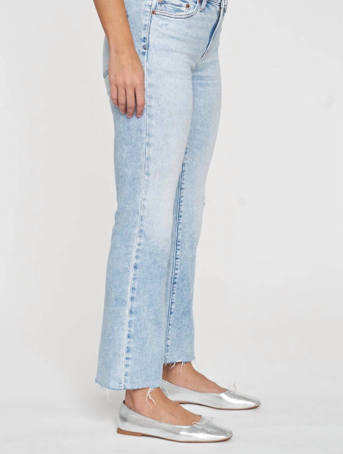 Daze - Runaway Cupid Crop Flare Jeans