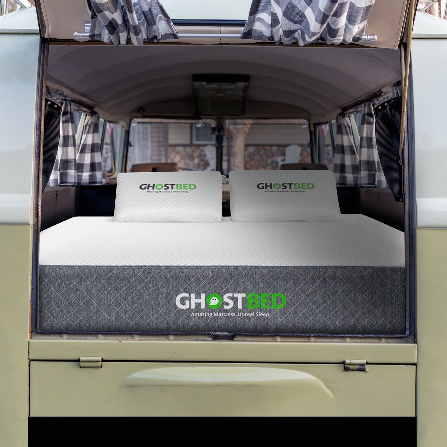 Ghostbed all foam rv mattress profile