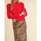 &Merci - Puff Sleeve Mohair Sweater