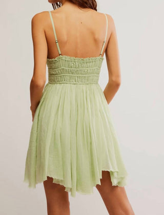 Free People - Vestido curto Delia Slip