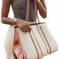 Laken Paige - Women's Ava Rose Gold Accents Tote Bag