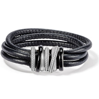 Brighton - Pulseira feminina com anéis de Netuno