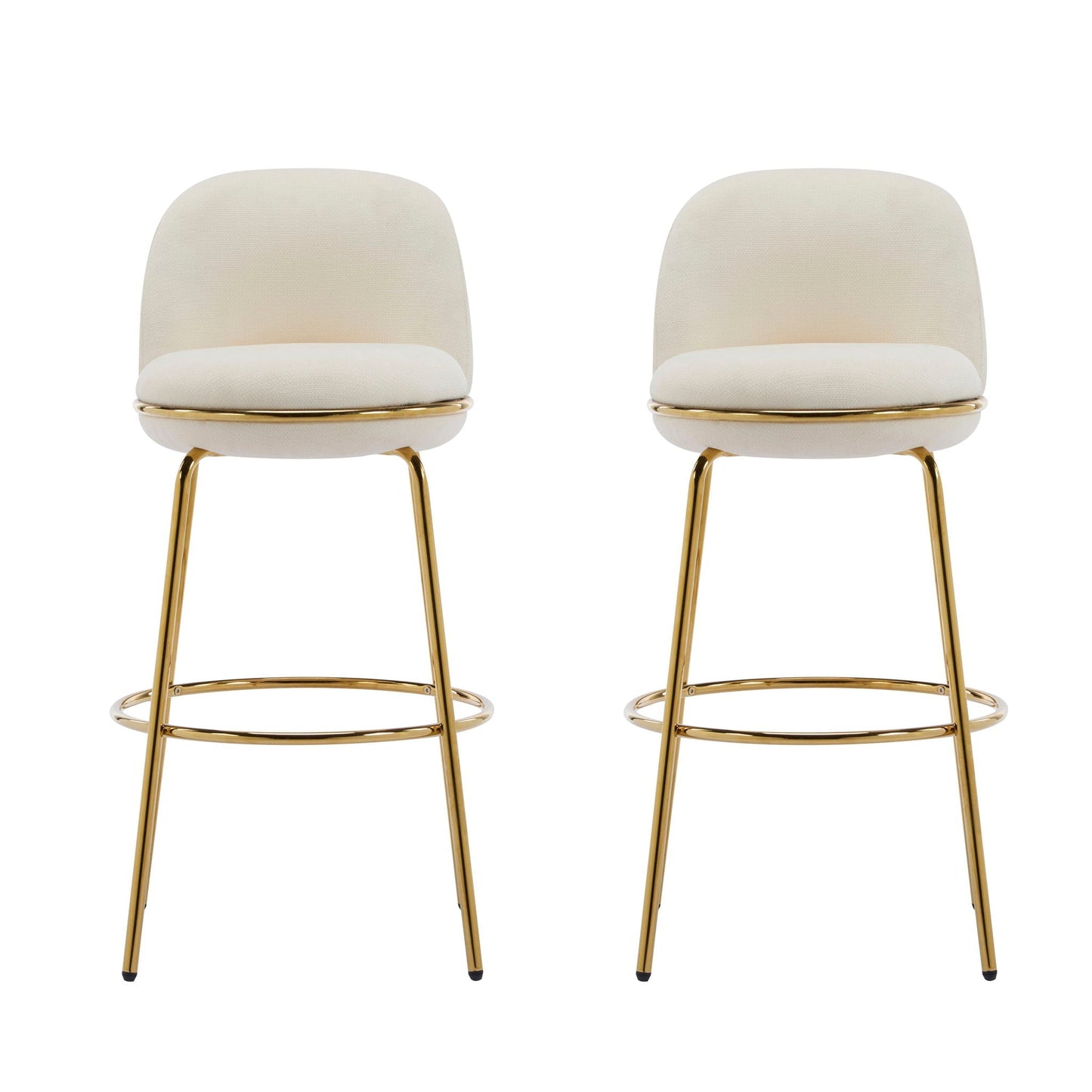 Rio Claro Indoor Upholstered Barstool Set of 2
