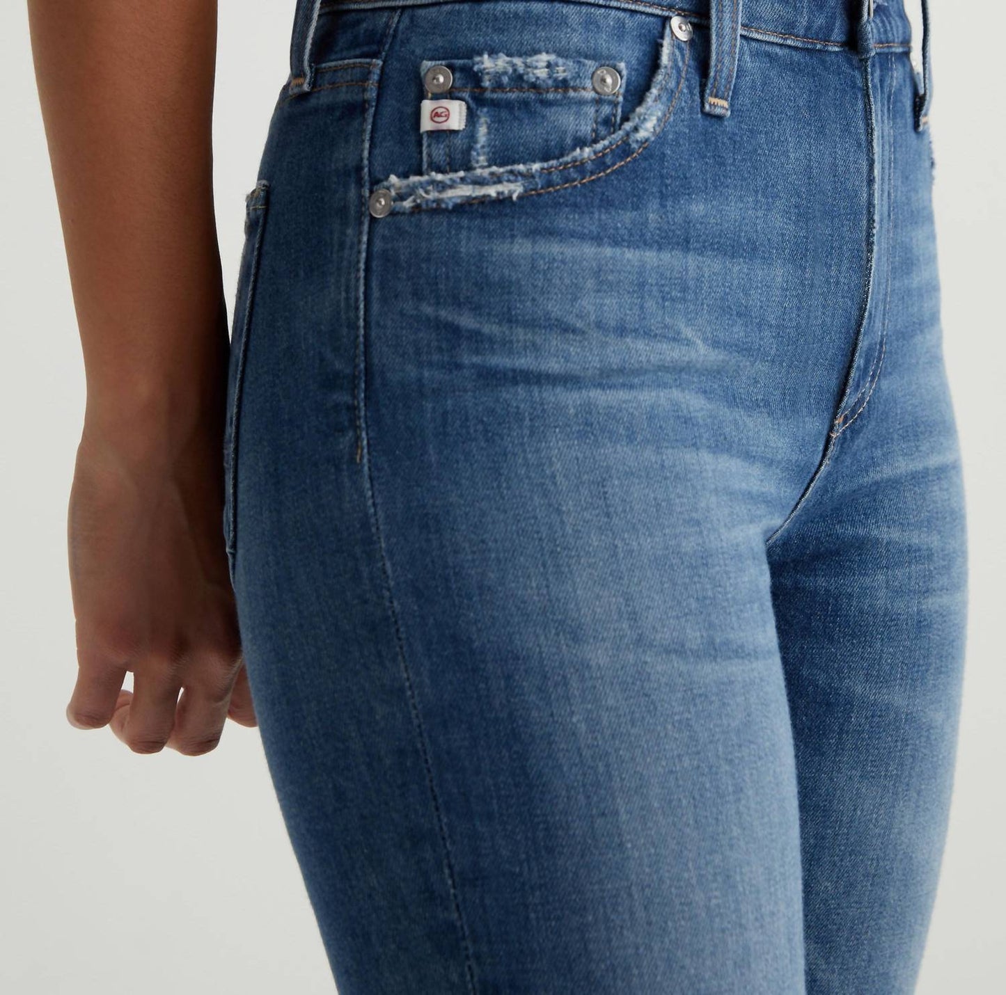 Ag Jeans - Mari High Slim Straight Jeans