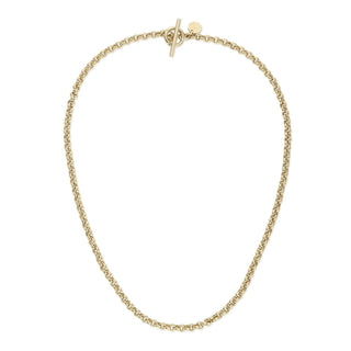Eklexic - Colar feminino com fecho de corrente micro Royal Rolo