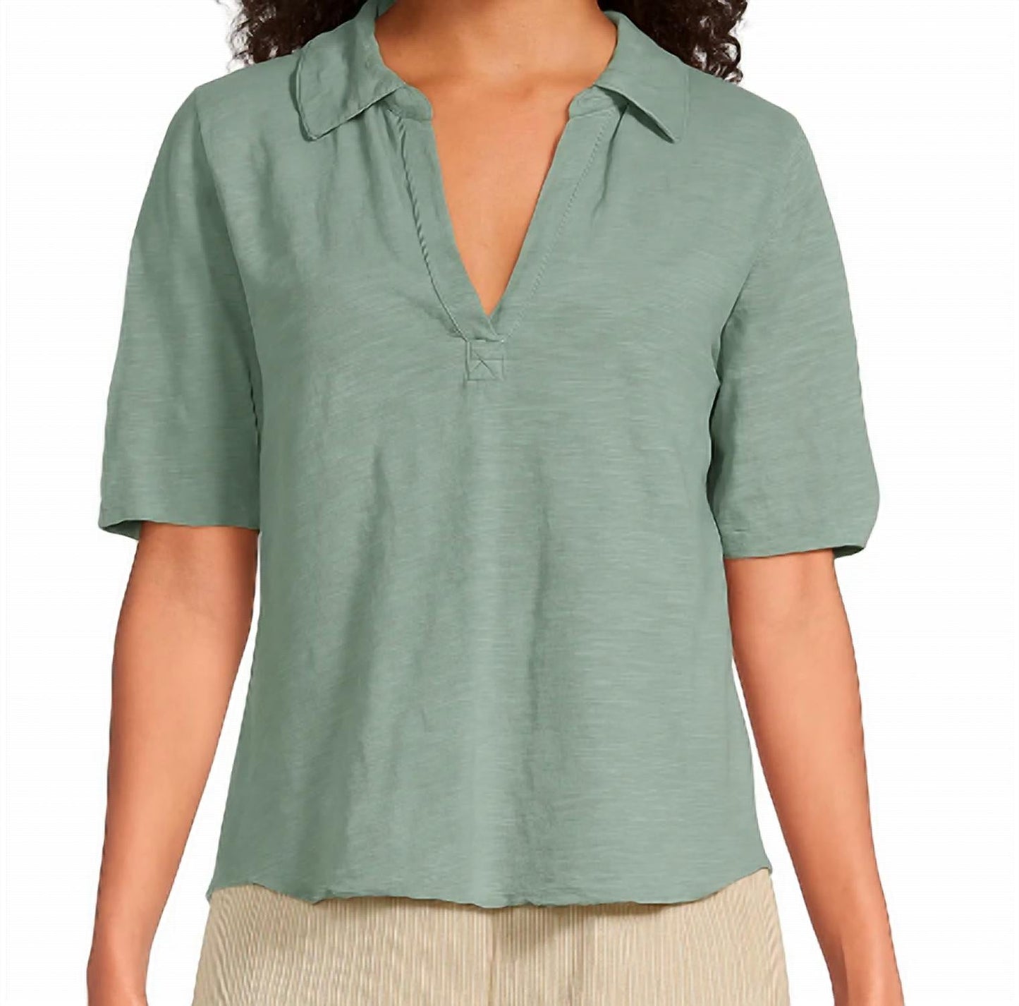 Mododoc - Half Sleeve Easy Polo Tee