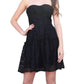 Eva Franco - Floral Lace Mini Dress
