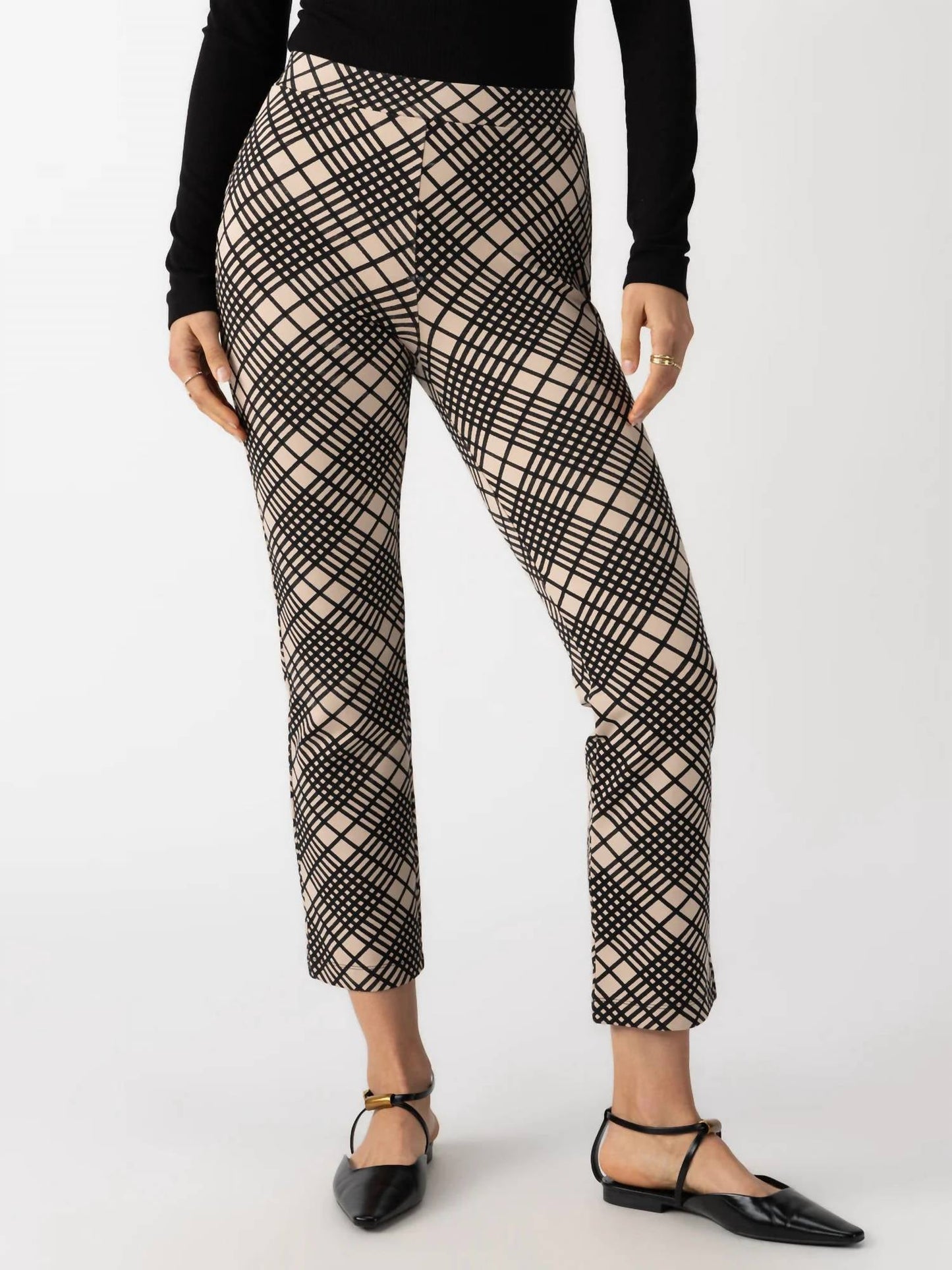 Sanctuary - Carnaby Crop Kick Plaid Leggings