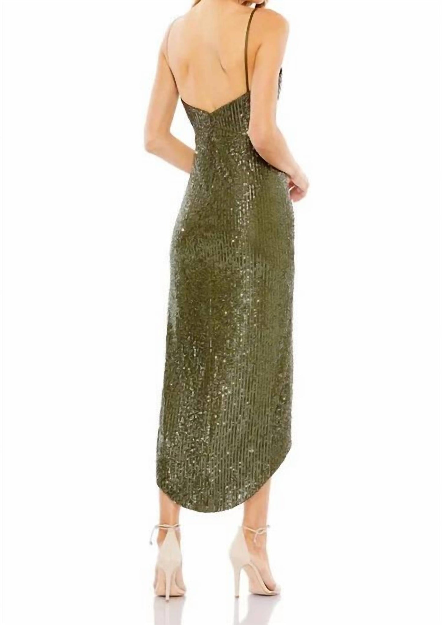 Mac Duggal - High Low Sequin Dress