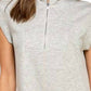 Tcec - Zip Up Casual Mini Dress