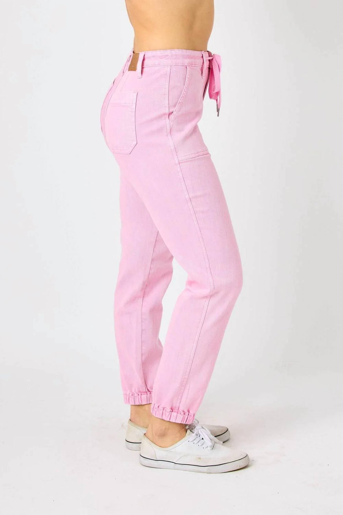 Judy Blue - High Waist Garment Dyed Jogger Jeans