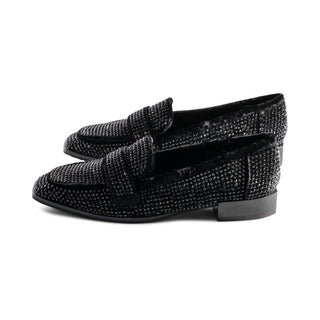 Nydj - Slip On de Veludo Tracee Stones Feminino