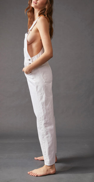 Free People - Sleeveless Tapered Leg Overalls