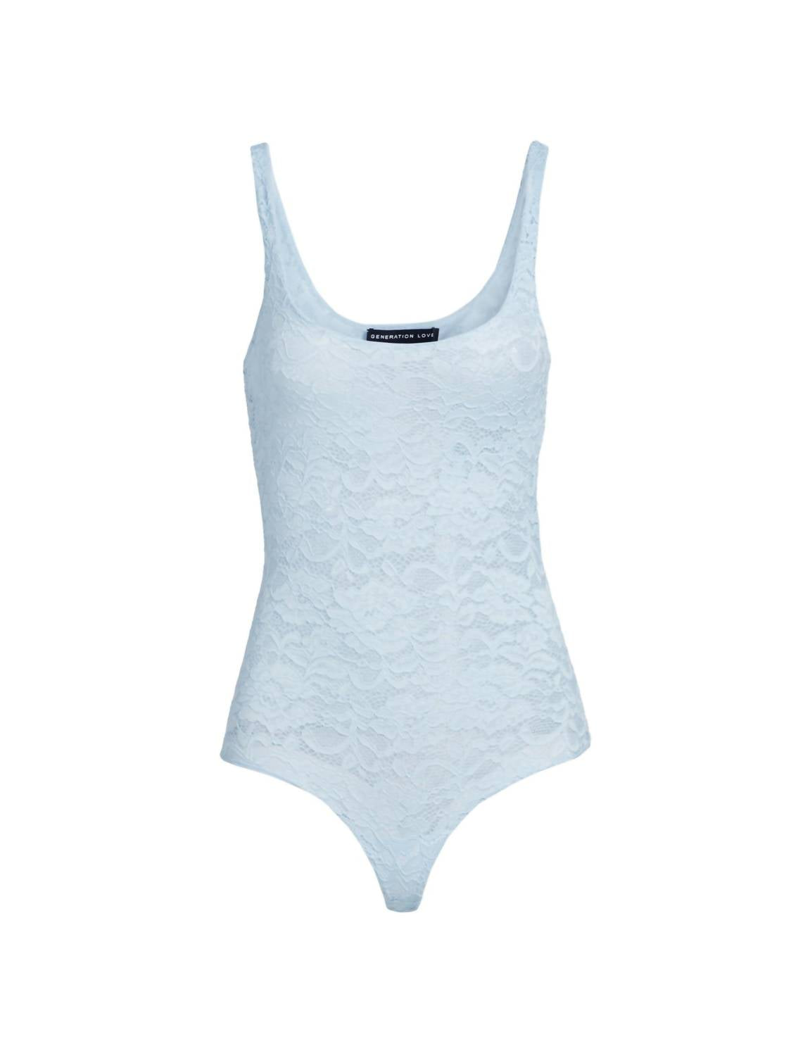 Generation Love - Gigi Floral Lace Scoopneck Bodysuit