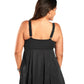 Always For Me - Plus Size Raven Swimdress