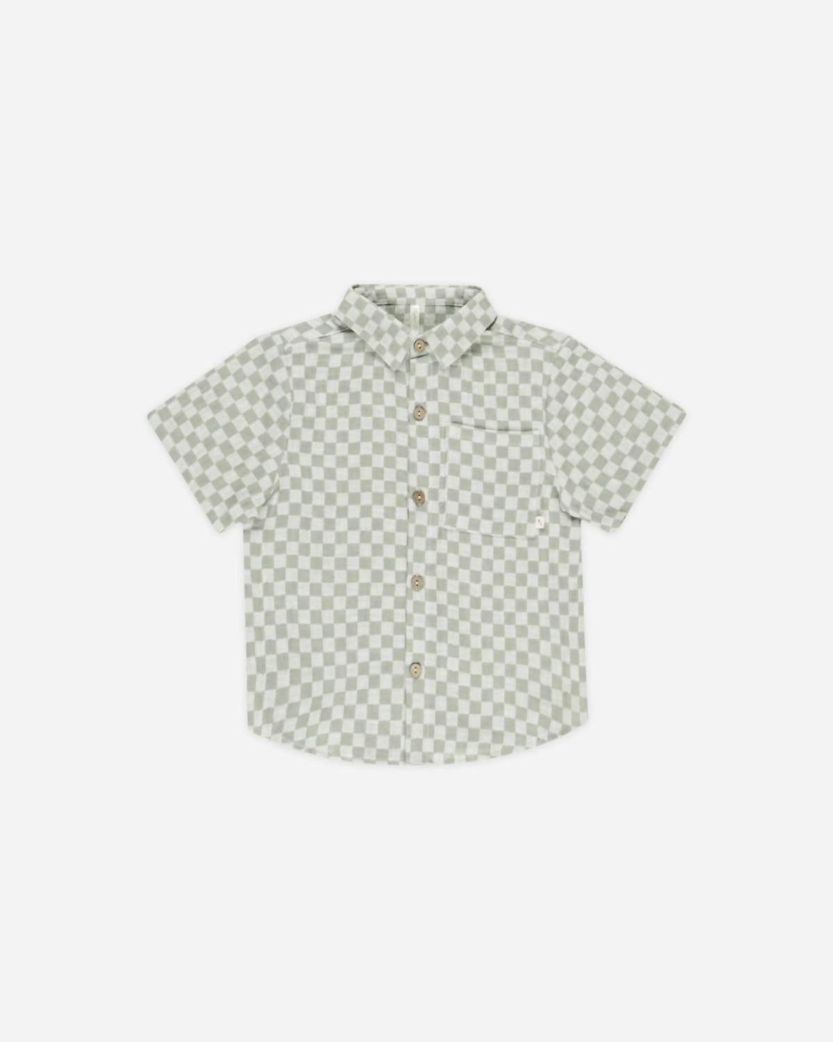 Rylee + Cru - Boys Collared Short Sleeve Shirt