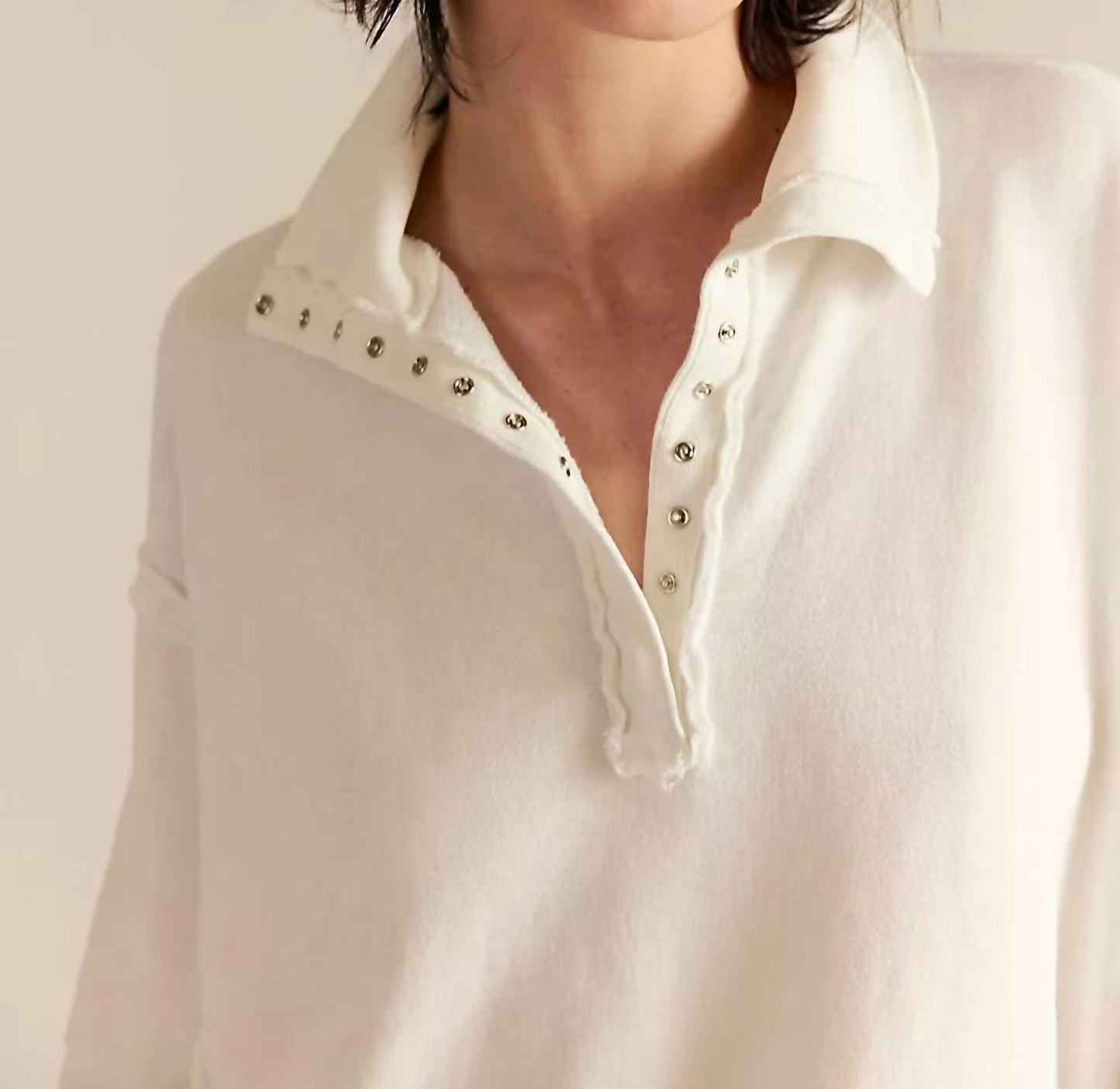 Free People - Camden Henley Sweatshirt