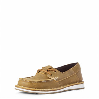 Ariat - Women's Cruiser Castaway Leather Bomber Boat Shoe