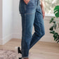 Judy Blue - High Waist Non Distressed Drawstring Denim Joggers