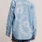 Free People - Airbrushed Denim Top