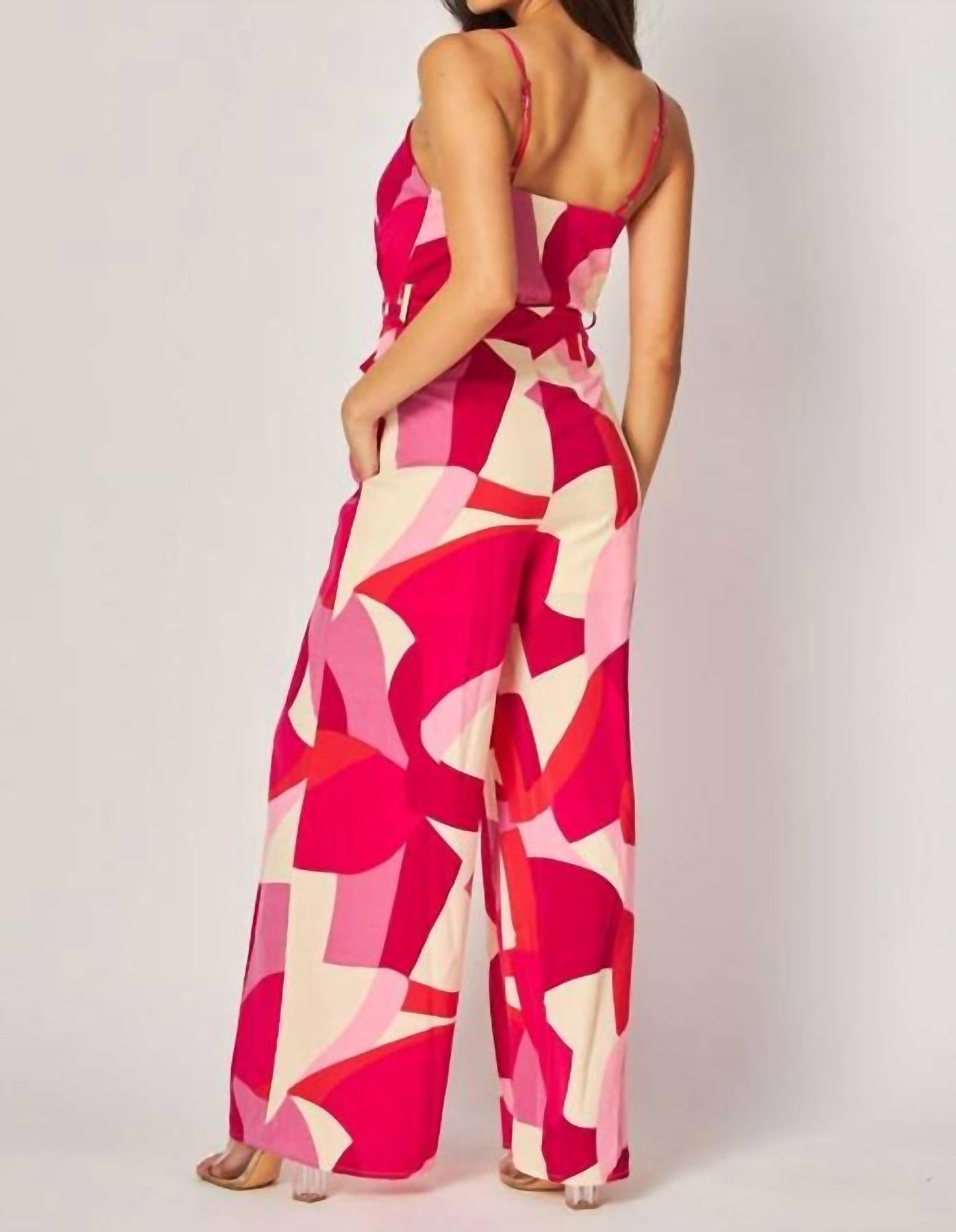 Big Hit Fashion - Women's Peony Days Jumpsuit