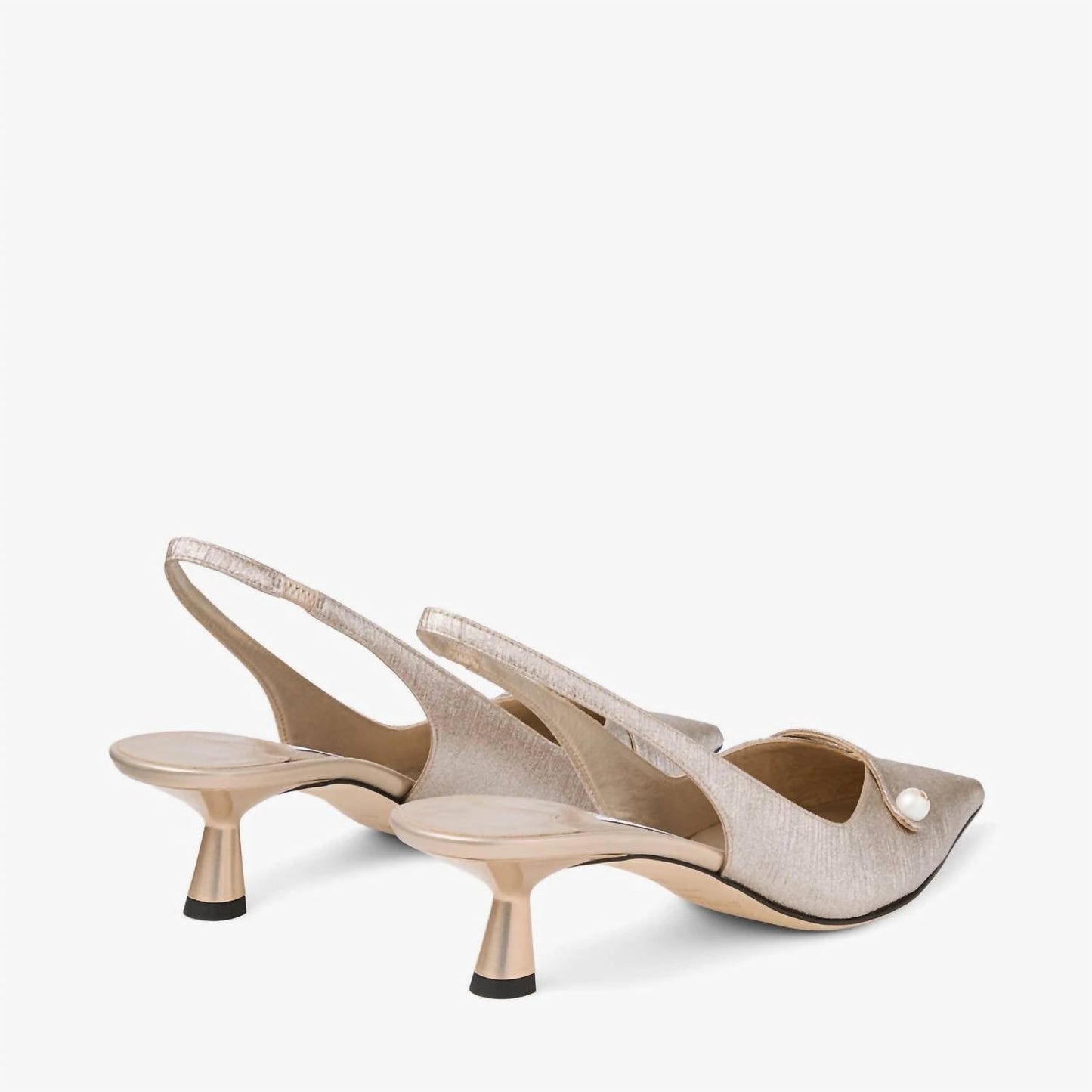 Jimmy Choo - Women's Wonderful Glitter Slingback Heels