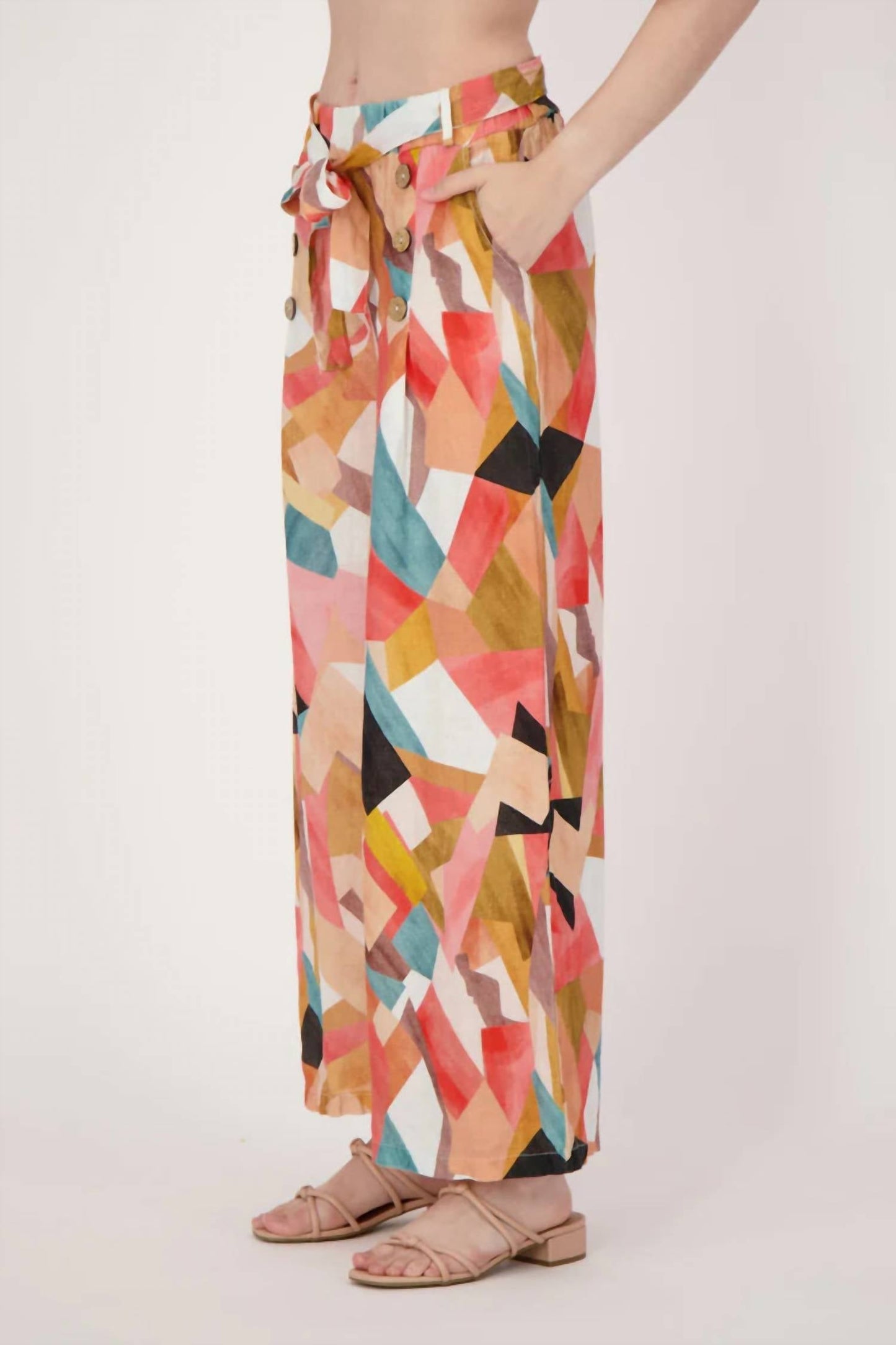 Spanner - Linen Wide Pant