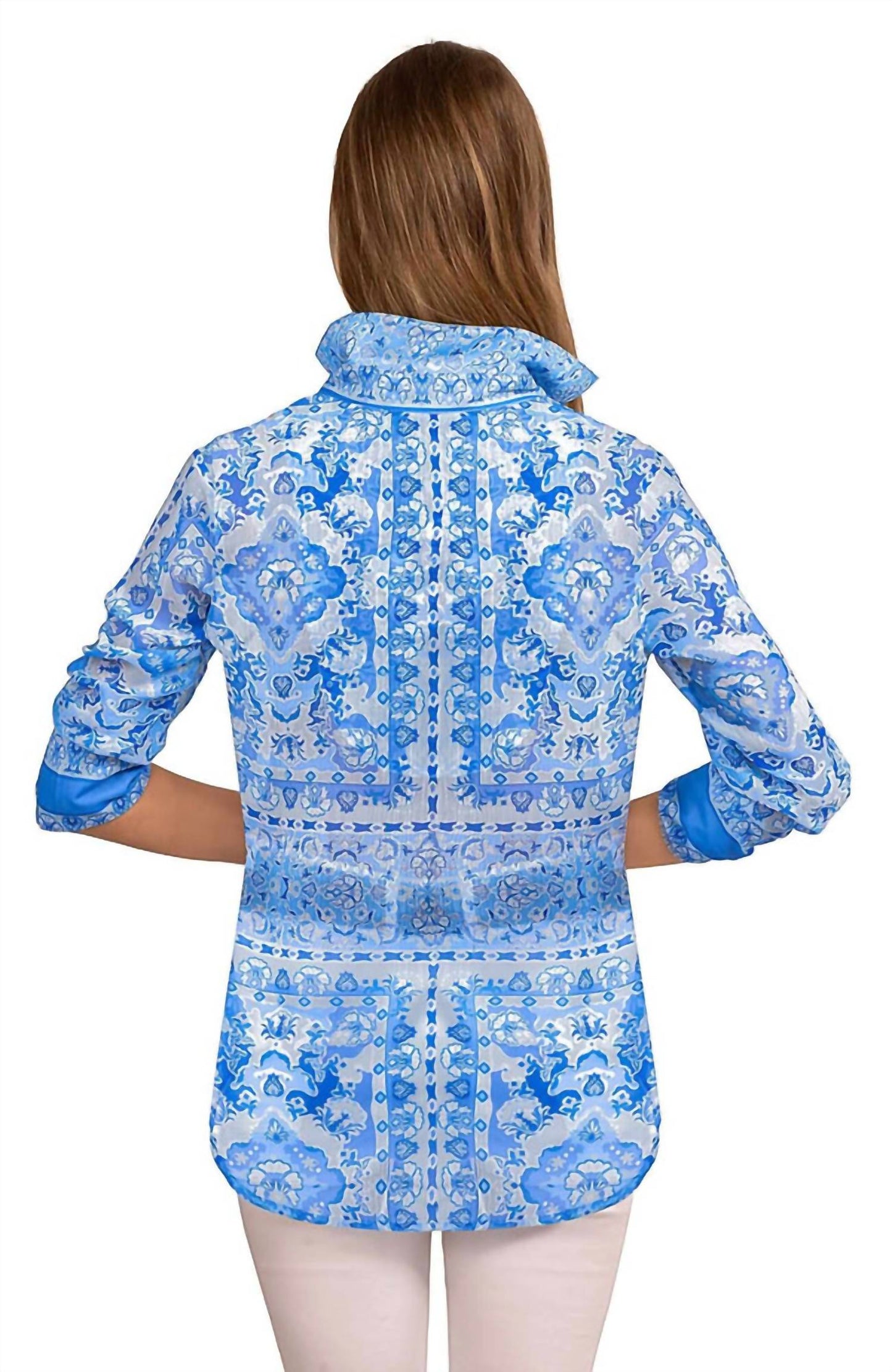 Gretchen Scott - BOYFRIEND WATTEAU SHIRT