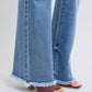 Judy Blue - High Waist Bootcut With Fray Hem Jean