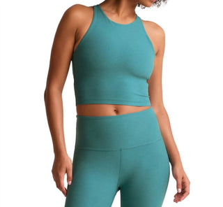 Além do Yoga - Camiseta Cropped Spacedye Refocus