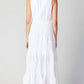 Current Air - Pleated Tiered Dress