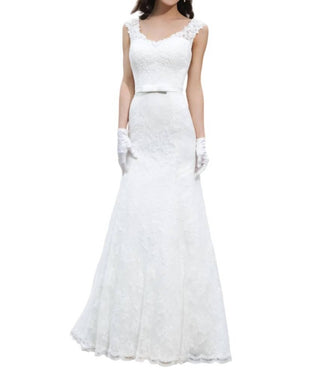 Justin Alexander - Venice Lace Fit And Flare Dress