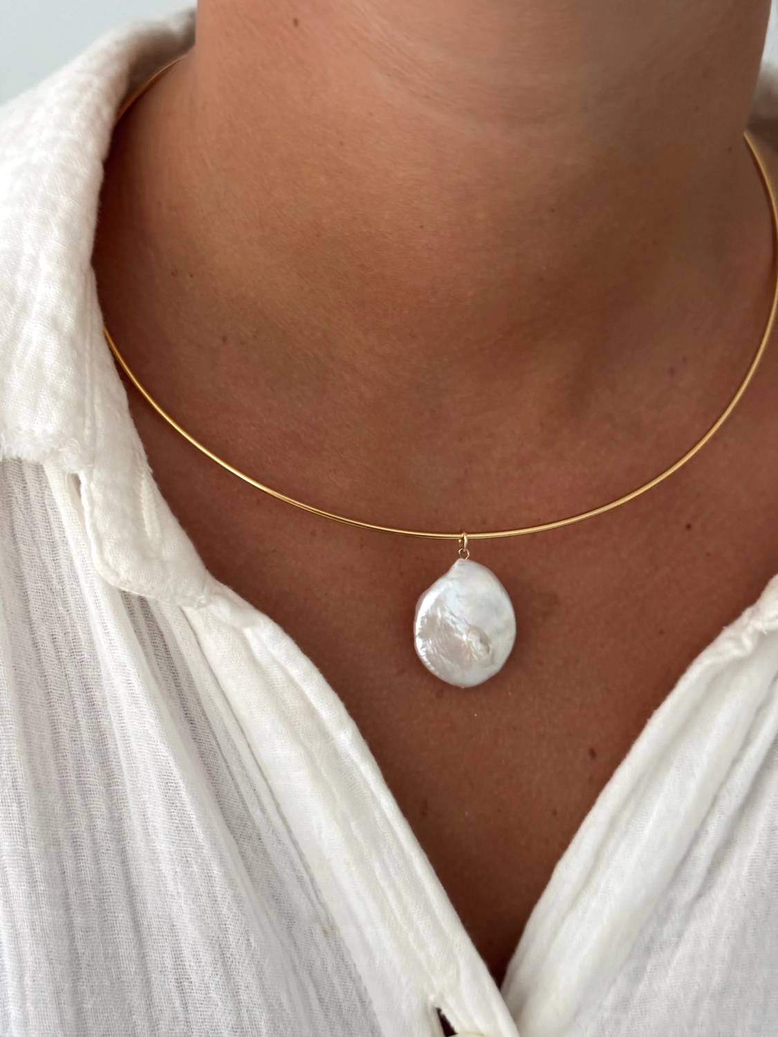 Alv Jewels - Women's Collar Charm Necklace