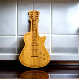 Creative Gifts International - Tábua de madeira para guitarra - 9" x 17"