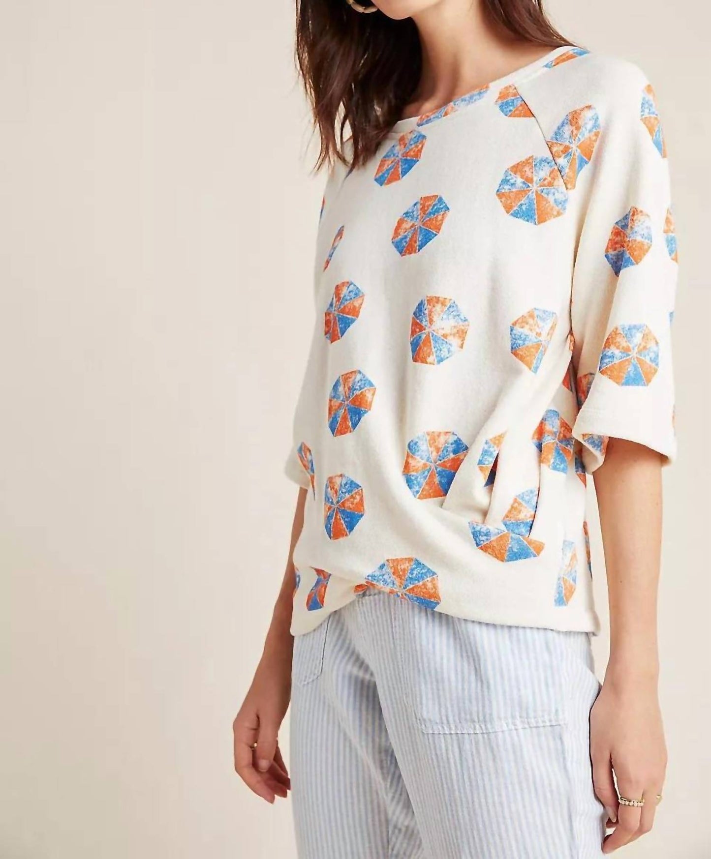 Eva Franco - Beach Umbrella Pullover Top