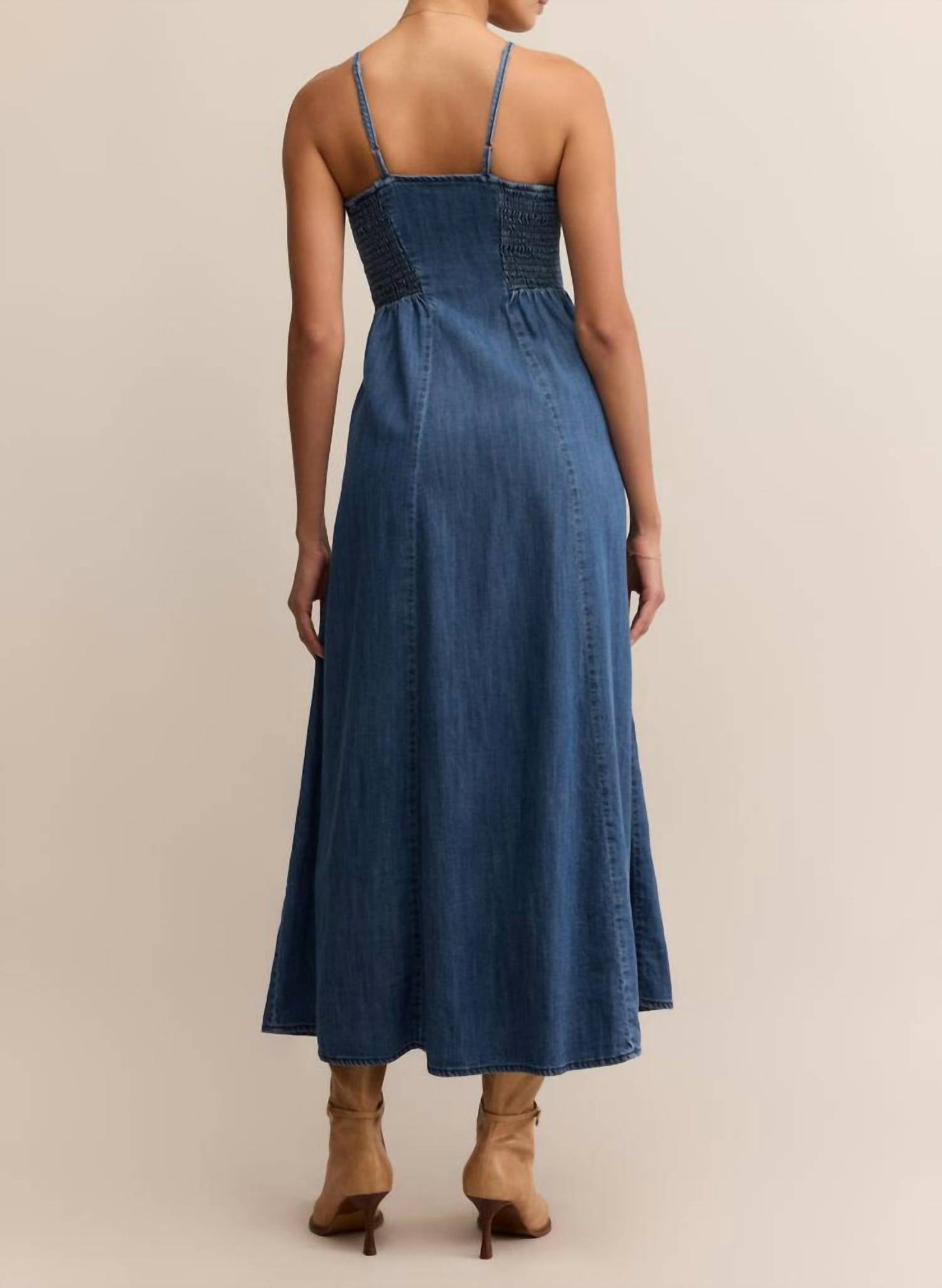 Z Supply - Angel Eyes Denim Midi Dress