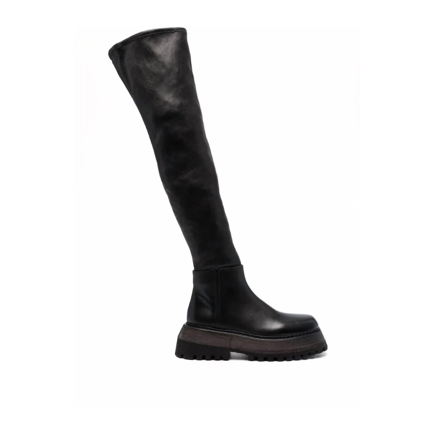 Marsell - Women's Over-the-knee Platform Leather Boots