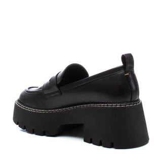 Xti - Mocassins plataforma casuais femininos