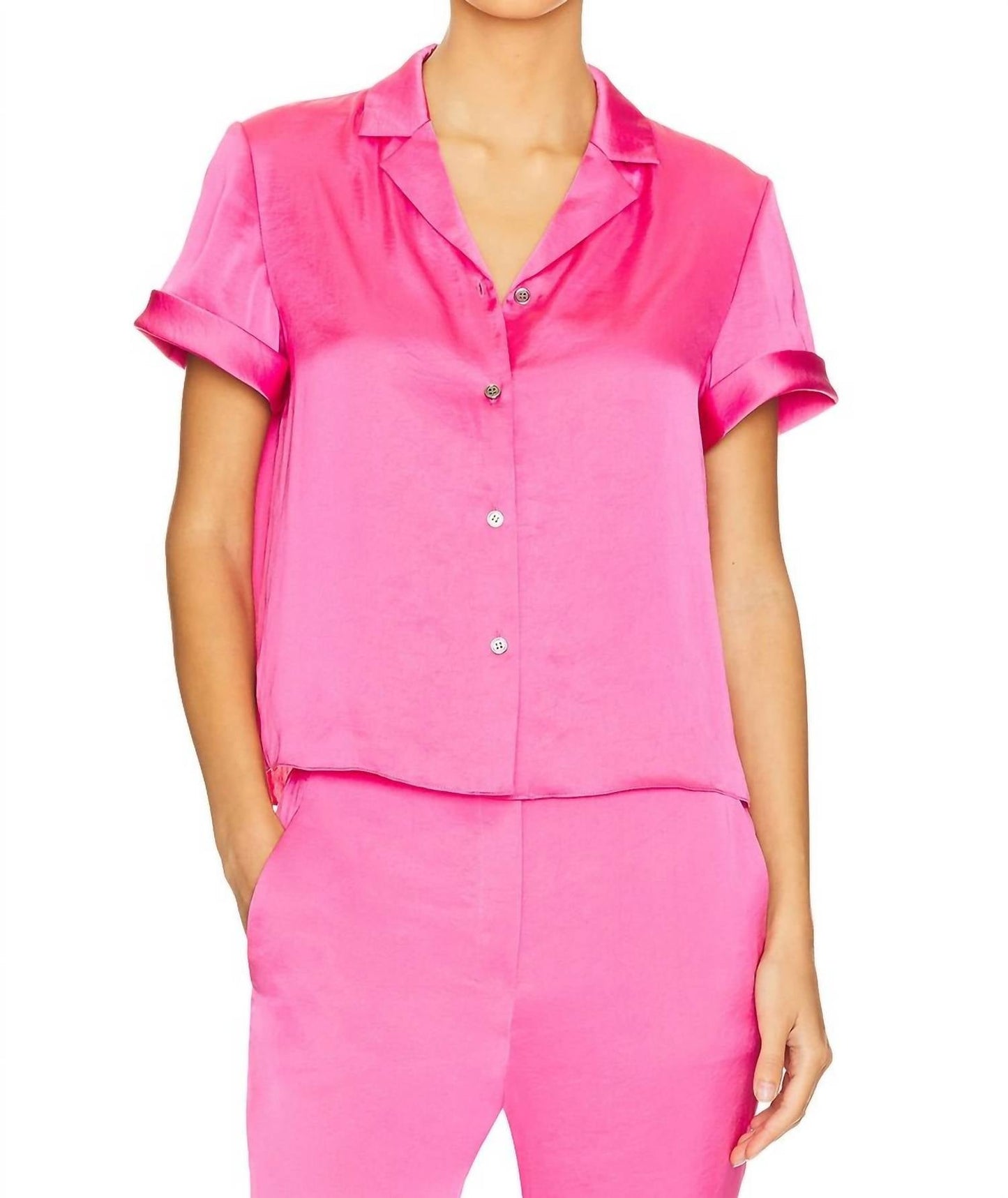 Teoria - Camisa de acampamento de manga curta