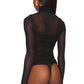 Free People - Under It All Long Sleeve Mock Neck Bodysuit