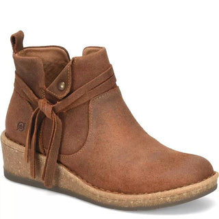 Born - Bota feminina de couro camurça envelhecida Vaughn